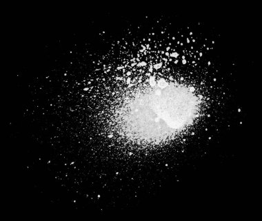 koyu arka plan üzerinde beyaz sprey boya