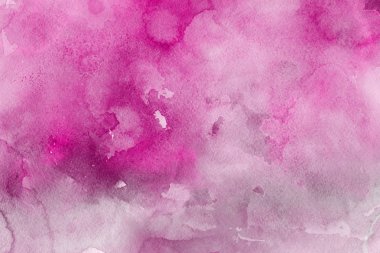 Kağıt arka plan üzerinde pembe suluboya boya