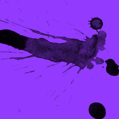 mor arka plan doku soyut siyah boya splatters