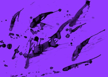 mor arka plan doku soyut siyah boya splatters