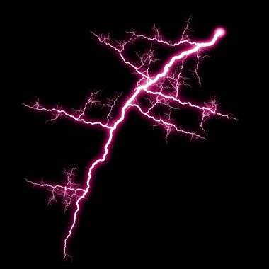 Şimşek desenli koyu soyut arkaplan