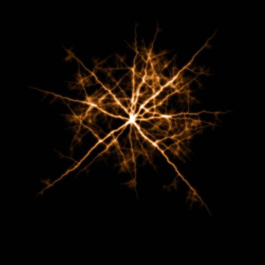 yıldırım koyu arka plan üzerinde parlayan ile soyut duvar kağıdı