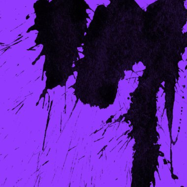 mor arka plan doku soyut siyah boya splatters