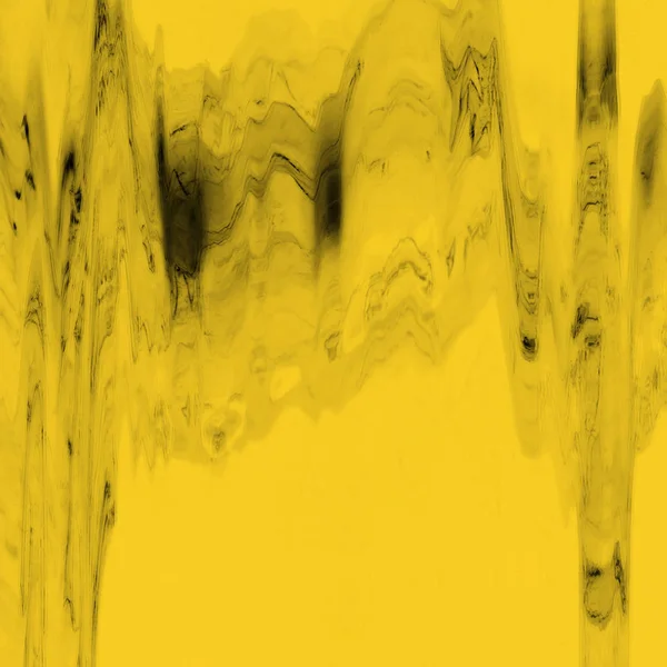 Dijital ekran aksaklık etkisi doku soyut. sarı ve siyah