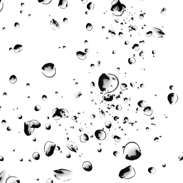 Isolated Water Bubbles White Background — Stock Photo, Image