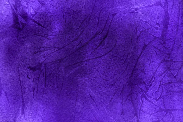 Fond Abstrait Violet Avec Texture Peinture Aquarelle — Photo