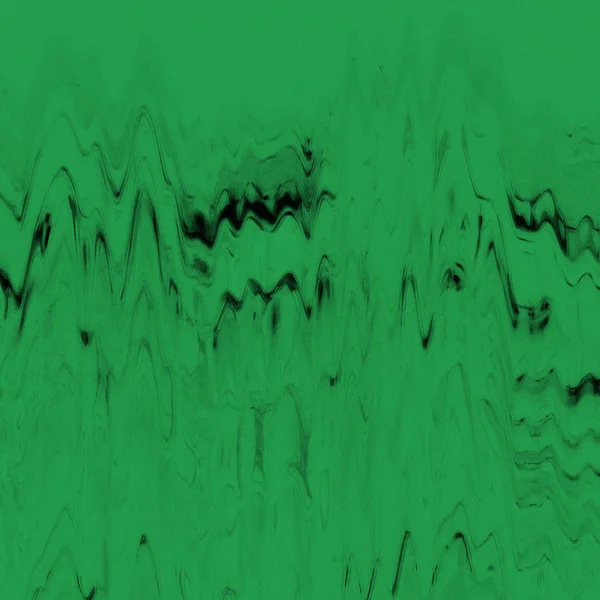 Textura Abstracta Del Efecto Fallo Pantalla Digital Verde Negro — Foto de Stock