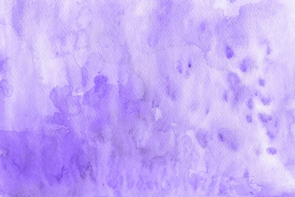 Púrpura Acuarela Pintura Sobre Papel Abstracto Fondo — Foto de Stock