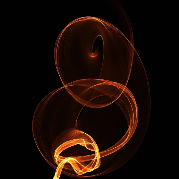 abstract wallpaper with fire on dark background
