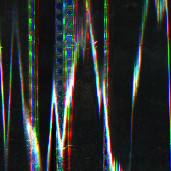 Abstract Digital Screen Glitch Effect Texture — Stock Photo, Image