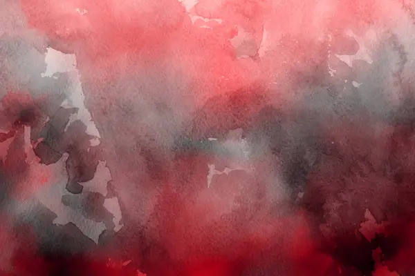 Kağıt arka plan üzerinde kırmızı sulu boya boya
