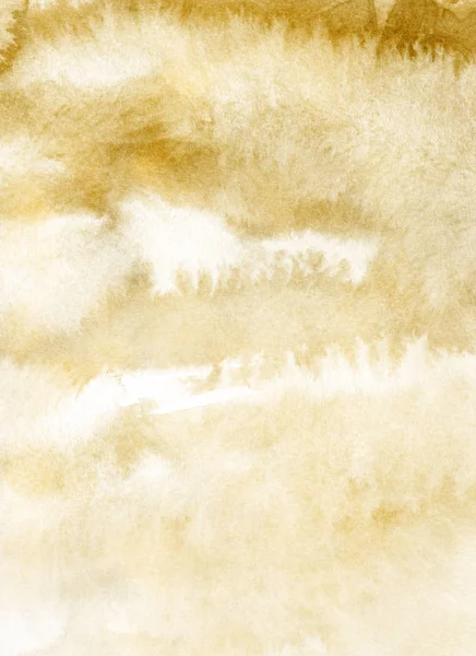 Fundo Abstrato Amarelo Com Textura Tinta Aquarela — Fotografia de Stock