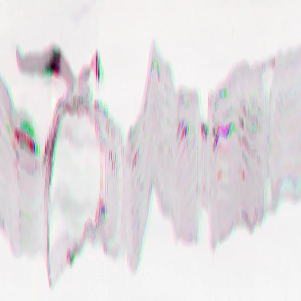 Abstrakte Digitale Bildschirm Glitch Effekt Textur — Stockfoto