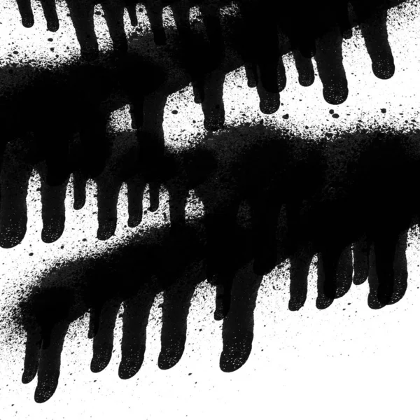 Black Spray Paint White Background — Stock Photo, Image