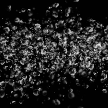 koyu arka plan üzerinde sabun köpüğü ile soyut duvar kağıdı