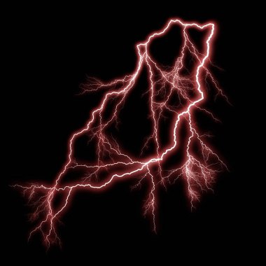 Şimşek desenli koyu soyut arkaplan