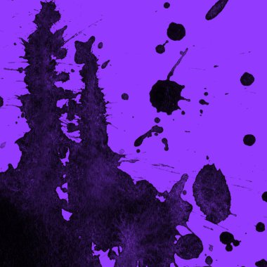 mor arka plan doku soyut siyah boya splatters