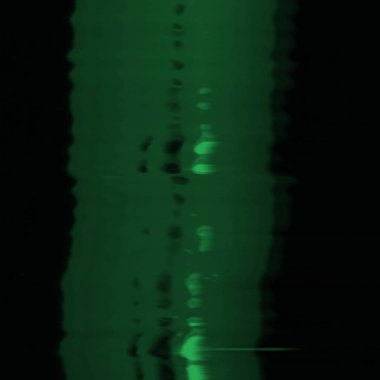 Dijital ekran aksaklık etkisi doku soyut. Yeşil ve siyah