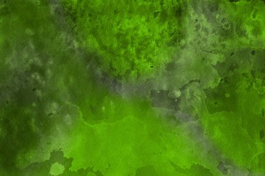 Kağıt arka plan üzerinde yeşil suluboya boya