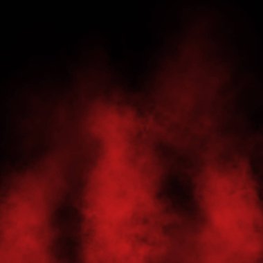 buhar doku ile koyu arka plan