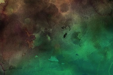 Kağıt arka plan üzerinde renkli sulu boya boya