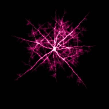 yıldırım koyu arka plan üzerinde parlayan ile soyut duvar kağıdı