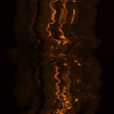 Dijital ekran aksaklık etkisi doku soyut. Turuncu ve siyah