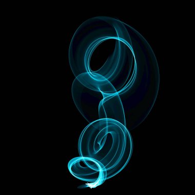 koyu arka plan üzerinde duman ile soyut duvar kağıdı