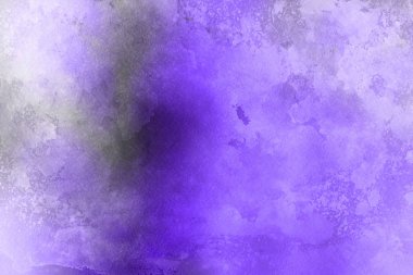 Kağıt arka plan üzerinde mor suluboya boya