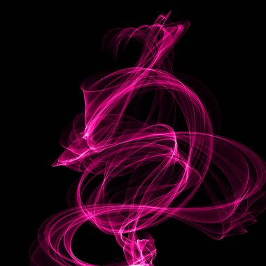 koyu arka plan üzerinde duman ile soyut duvar kağıdı