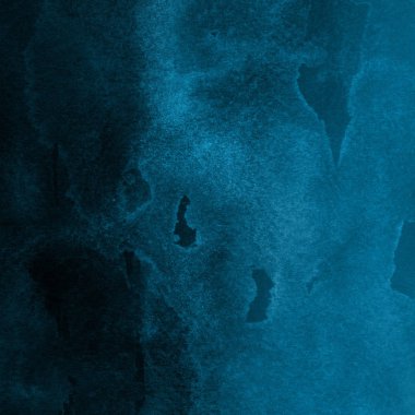 sulu boya boyama doku ile koyu mavi arka plan