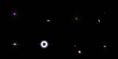 yıldız koyu arka plan üzerinde parlayan ile soyut duvar kağıdı