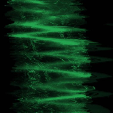 Dijital ekran aksaklık etkisi doku soyut. Yeşil ve siyah