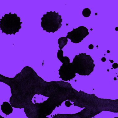 mor arka plan doku soyut siyah boya splatters