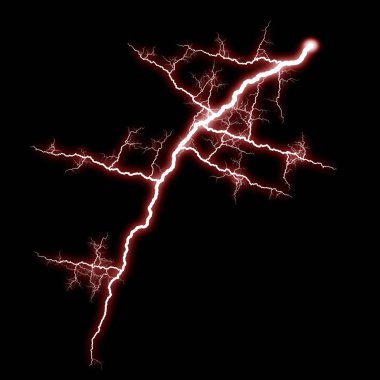 Şimşek desenli koyu soyut arkaplan