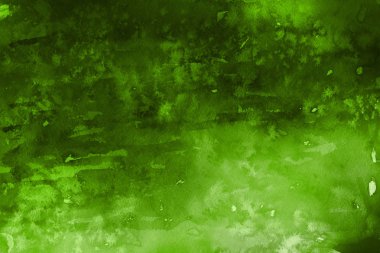 Kağıt arka plan üzerinde yeşil suluboya boya