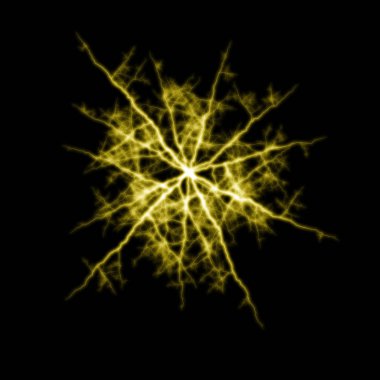 yıldırım koyu arka plan üzerinde parlayan ile soyut duvar kağıdı