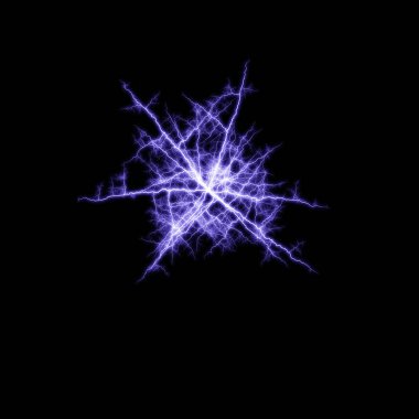 yıldırım koyu arka plan üzerinde parlayan ile soyut duvar kağıdı