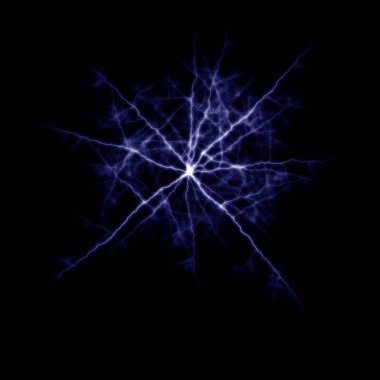 yıldırım koyu arka plan üzerinde parlayan ile soyut duvar kağıdı