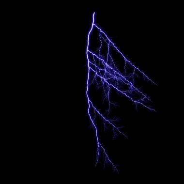 Şimşek desenli koyu soyut arkaplan