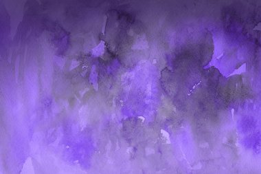 Kağıt arka plan üzerinde mor suluboya boya