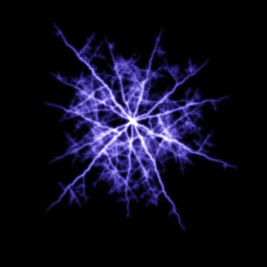 yıldırım koyu arka plan üzerinde parlayan ile soyut duvar kağıdı