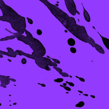 mor arka plan doku soyut siyah boya splatters