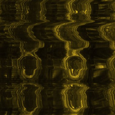 Dijital ekran aksaklık etkisi doku soyut. sarı ve siyah