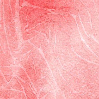 sulu boya boyama doku ile kırmızı arka plan