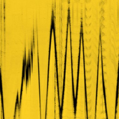 Dijital ekran aksaklık etkisi doku soyut. sarı ve siyah