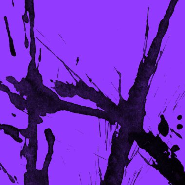 mor arka plan doku soyut siyah boya splatters