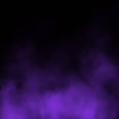 buhar doku ile koyu arka plan