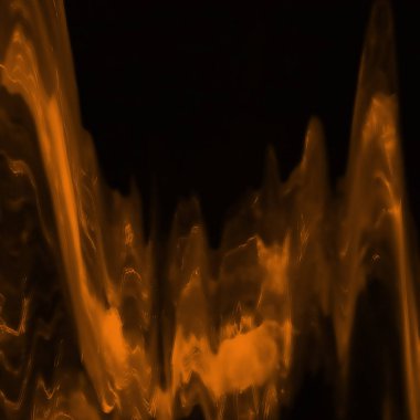 Dijital ekran aksaklık etkisi doku soyut. Turuncu ve siyah