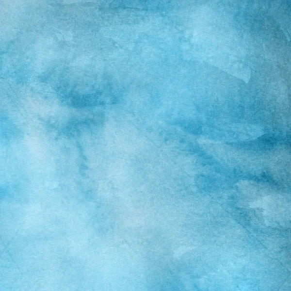 sulu boya boyama doku ile mavi arka plan